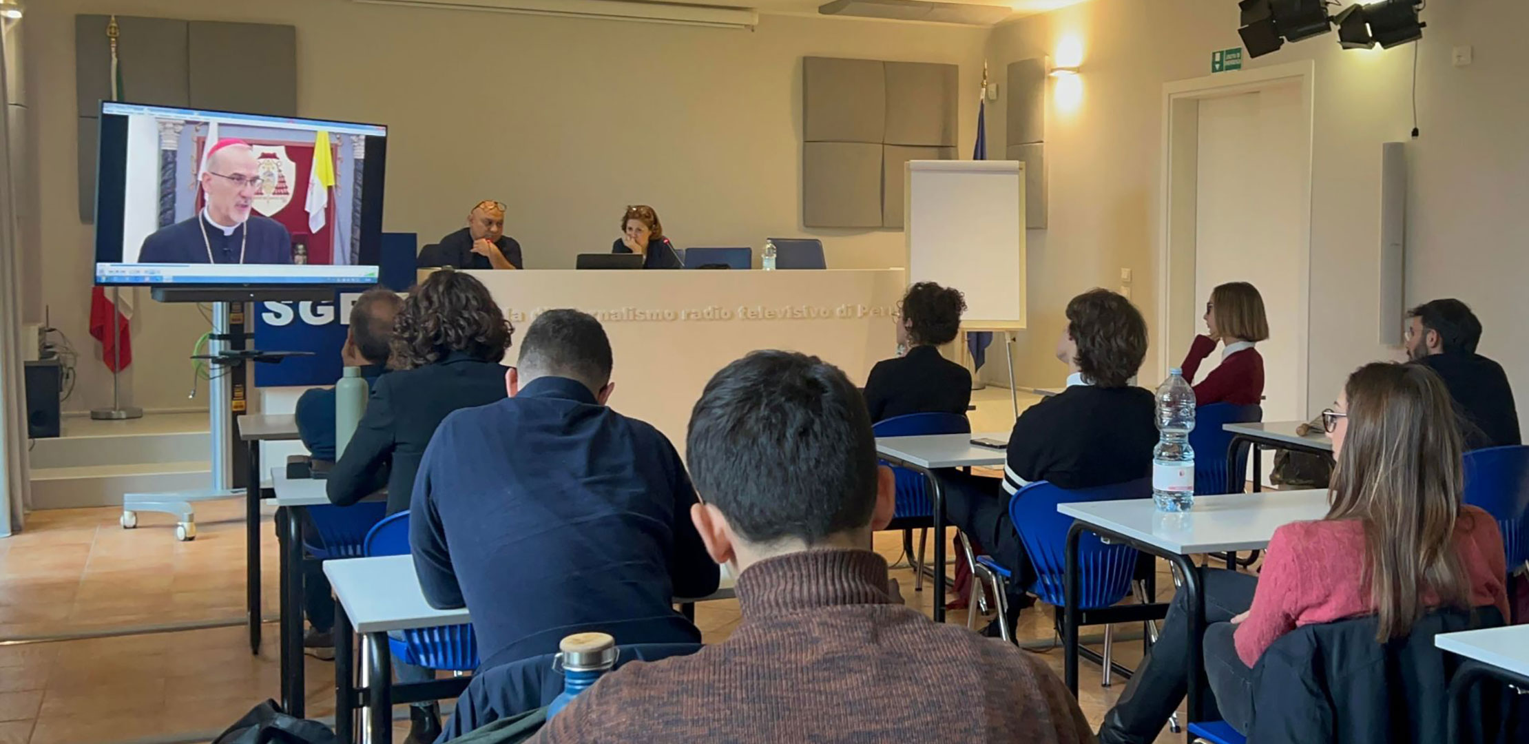 Il messaggio del cardinale Pizzaballa agli allievi della nostra Scuola di giornalismo