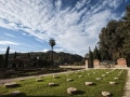 Una parte del giardino del centro di formazione in giornalismo radiotelevisivo (foto di Mattia Cacciatori)