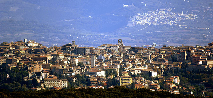 Perugia e Assisi. Fonte: Comune di Perugia
